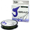 Шнур DAIWA J-Braid X4 0,33мм 135м Dark green 12741-033RU